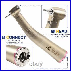 1-10Dental 15 Increasing Fiber Optic Contra Angle Low Speed Handpiece OEM