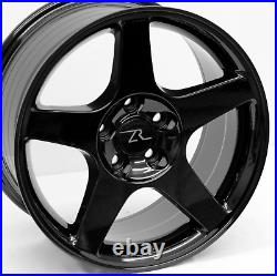 1 17 Gloss Black 03-04 Cobra Replica Wheel 17x9 5x114.3 +26 Mustang 94-04 SALE