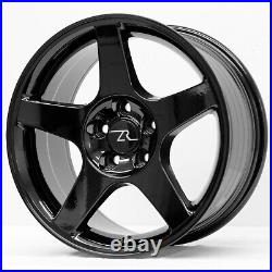 1 17 Gloss Black 03-04 Cobra Replica Wheel 17x9 5x114.3 +26 Mustang 94-04 SALE