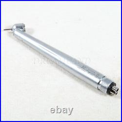 10 Dental LED 45° Degree Surgical High Speed Turbine Handpiece Push 4 Holes spz