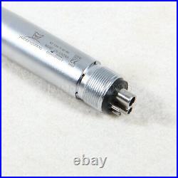 10 Dental LED 45° Degree Surgical High Speed Turbine Handpiece Push 4 Holes spz