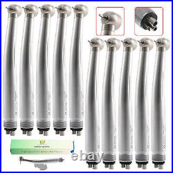 10 NSK PANA MAX Style Dental High Speed Handpiece Push Button 4Hole Big Turbine