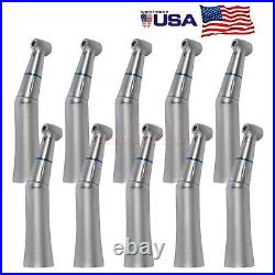 10 New Style Dental Inner Water Contra Angle Handpiece Slow Low Speed E-type