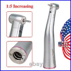 15 LED Handpiece Fit Dental Brushless Electric Micro Motor Red Ring Inner Spray