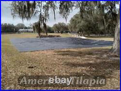 18x30 Pond liner, 40+years warranty, HDRPE Best fiber! Spring sale, Free shipping