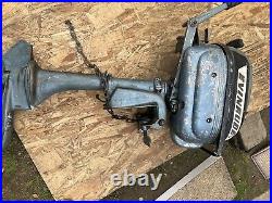 1956 Evinrude outboard motors for sale. Pretty good shape