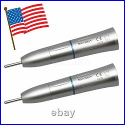 2 Dental Inner Spray Straight Nose Cone Handpeice Slow Speed Fit NSK KaVo JEQ