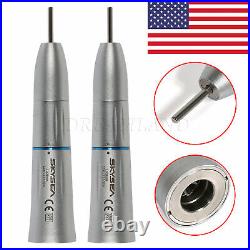 2 Dental Inner Spray Straight Nose Cone Handpeice Slow Speed Fit NSK KaVo JEQ