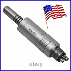 2 Dental Slow Low Speed Inner Spray Straight Nosecone + Air Motor Handpiece YJ