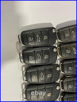 2007 Audi A4 Bulk Whole Sale Lot Turn Key Flip Fob Remote Button OEM 8E0837220L