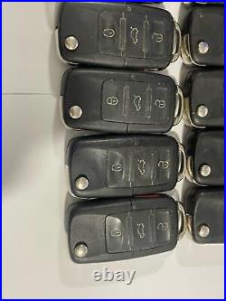 2008 Volkswagen Beetle Bulk Whole Sale Lot Flip Key Fob Remote OEM 1J0959753DC