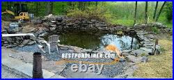 22x44 Pond Liner, 40+HDRPE! Lifetime warranty, durable, Free shipping, Spring sale