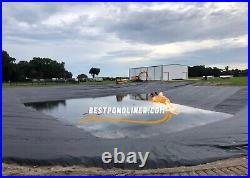 22x44 Pond Liner, 40+HDRPE! Lifetime warranty, durable, Free shipping, Spring sale