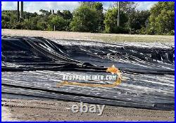 22x44 Pond Liner, 40+HDRPE! Lifetime warranty, durable, Free shipping, Spring sale