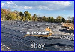 22x44 Pond Liner, 40+HDRPE! Lifetime warranty, durable, Free shipping, Spring sale