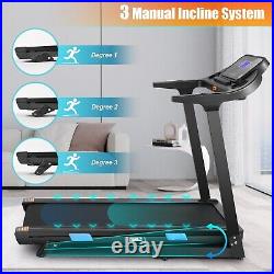 3.25 HP Folding Treadmill with Incline Running Machine Home Gym Exercise SALE