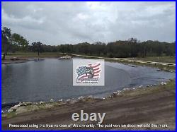 30x30Pond Liner lifetime warranty, Best fiber, resistant, winter sale, Free shipping