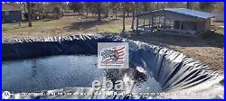 30x30Pond Liner lifetime warranty, Best fiber, resistant, winter sale, Free shipping