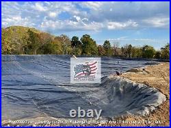 30x30Pond Liner lifetime warranty, Best fiber, resistant, winter sale, Free shipping