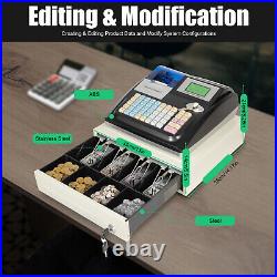 48 Keys Till Fully System Electronic Cash Register / POS System Management NEW