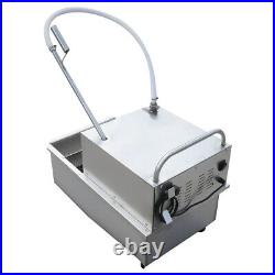 55L Fryer Oil Filter Cart Machine Commercial Kitchen Oil Filtration System SALE