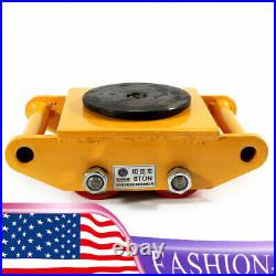 6 Ton 13200lbs Machinery Mover Heavy Duty Machine Dolly Equipment Roller Skates