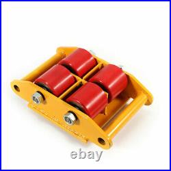 6 Ton 13200lbs Machinery Mover Heavy Duty Machine Dolly Equipment Roller Skates