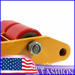 6 Ton 13200lbs Machinery Mover Heavy Duty Machine Dolly Equipment Roller Skates