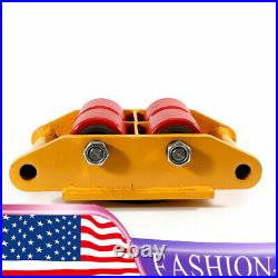 6 Ton 13200lbs Machinery Mover Heavy Duty Machine Dolly Equipment Roller Skates