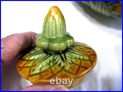 Antique Majolica Pineapple Teapot or Coffee Pot ON SALE