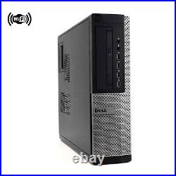 Dell Windows 11 Pro Desktop Computer PC Core i5 16GB RAM 512gb SSD Wi-Fi SALE