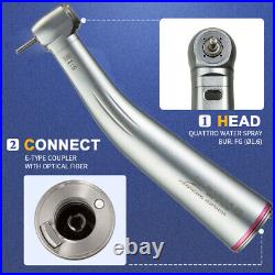 Dental 15 Fiber Optic LED Contra Angle Handpiece Fit NSK Electric Motor SALE