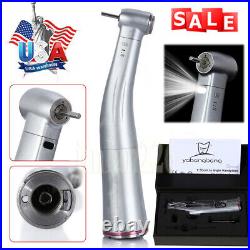 Dental 15 Fiber Optic LED Increasing Contra Angle Handpiece Inner Water Spray