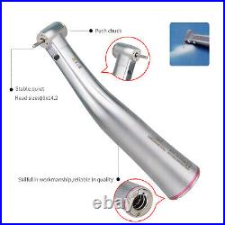 Dental 15 Increasing Fiber Optic LED Contra Angle Handpiece E-type Fit NSK