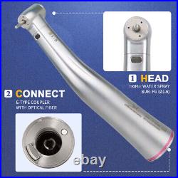 Dental 15 Increasing LED Red Ring Contra Angle Handpiece Fit NSK Motor