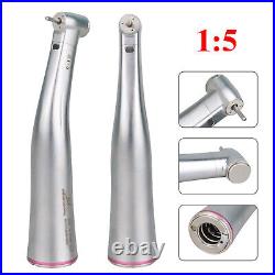 Dental 15 Increasing LED Red Ring Contra Angle Handpiece Fit NSK Motor