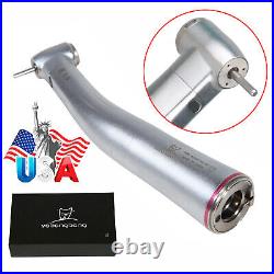 Dental 15 Increasing LED Red Ring Contra Angle Handpiece Fit NSK Motor