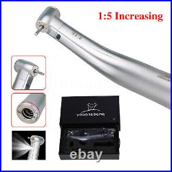 Dental 15 Optic LED Contra Angle Increasing Handpiece Internal triple way F/NSK