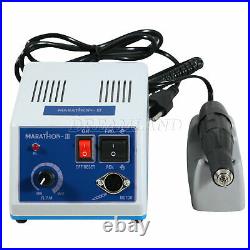 Dental Lab MARATHON -III MICROMOTOR Electric 35000 RPM Handpiece Polishing UPS