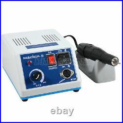 Dental Lab MARATHON -III MICROMOTOR Electric 35000 RPM Handpiece Polishing UPS