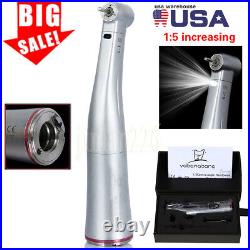 Dental Ti-Max 15 Fiber Contra Angle Inner Water Spray Handpiece X95L Fit NSK CE