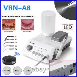 Dental Wireless Digital Ultrasonic Scaler with LED Detachable Handpiece Fit EMS