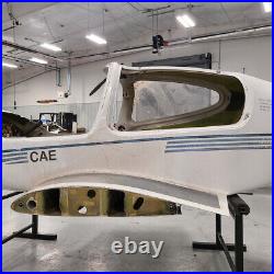 Diamond DA40 Fuselage with Bill of sale, Airworthiness, Data Tag, and Logs