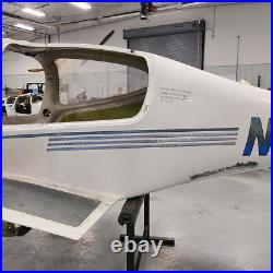 Diamond DA40 Fuselage with Bill of sale, Airworthiness, Data Tag, and Logs