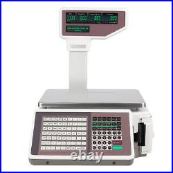 Digital Deli Meat Food Computing Retail Price Scale 66LBs Retail with TD printer