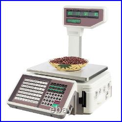 Digital Deli Meat Food Computing Retail Price Scale 66LBs Retail with TD printer