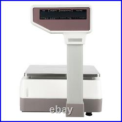 Digital Deli Meat Food Computing Retail Price Scale 66LBs Retail with TD printer