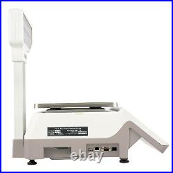 Digital Deli Meat Food Computing Retail Price Scale 66LBs Retail with TD printer