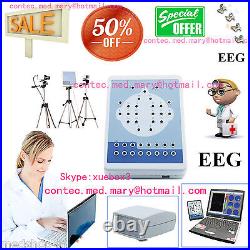 Digital Portable EEG Machine And Mapping System 16-channel EEG, 3Y Warranty, SALE