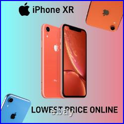 Discount sale? Apple iPhone XR-128GB-All Colors Unlocked Smartphone-Excellent L@